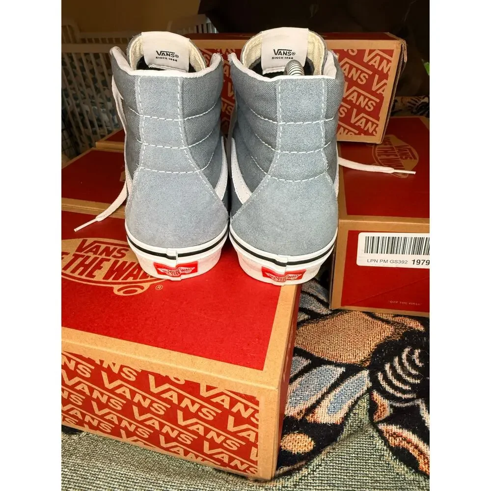 BRAND NEW Vans Sk8 Hi Stormy Weather Men 8/Women 9.5
